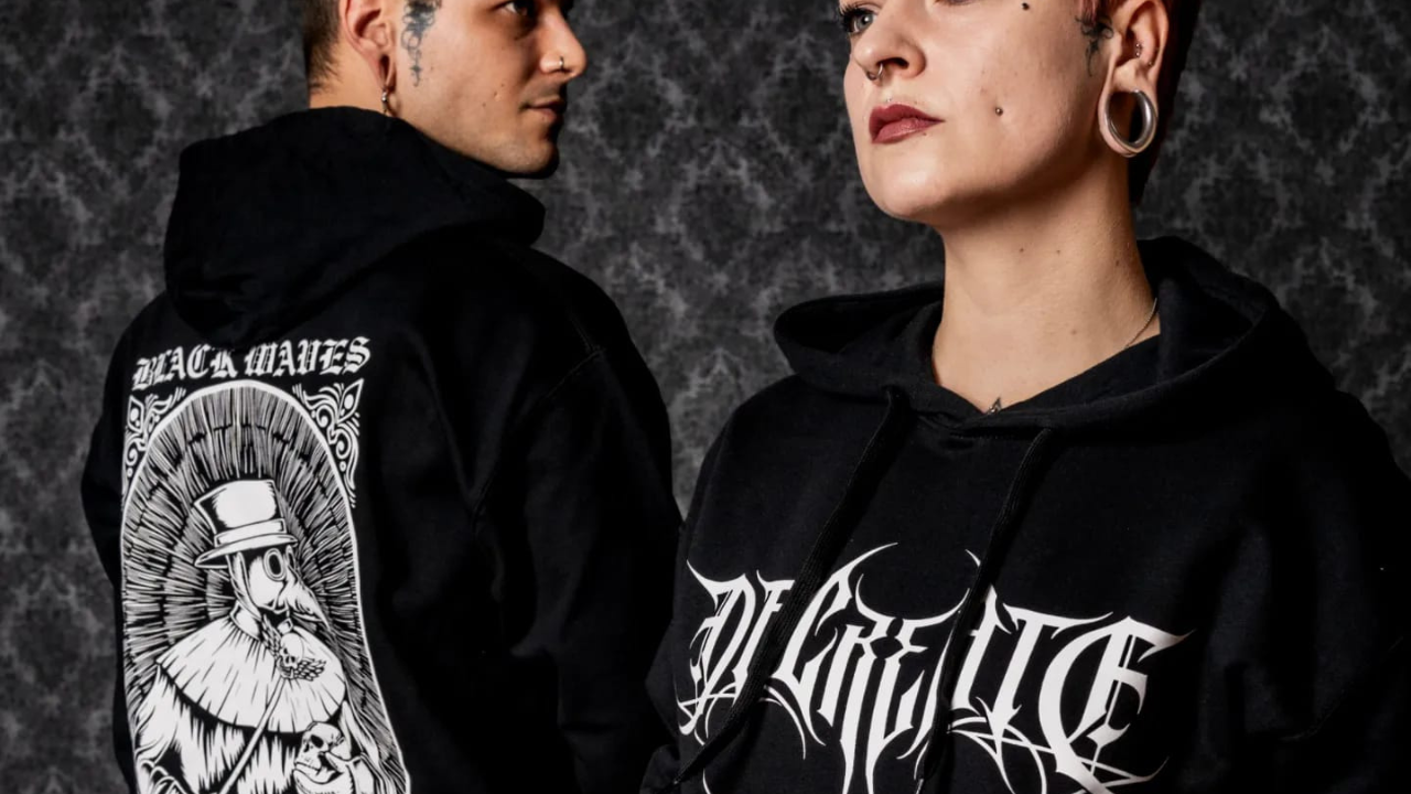 SPECIAL LIMITED PRODUCT "BLACK WAVES" HOODIE