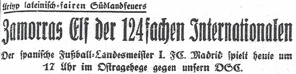 Überschrift im Dresdner Anzeiger vom 17. Juni 1934