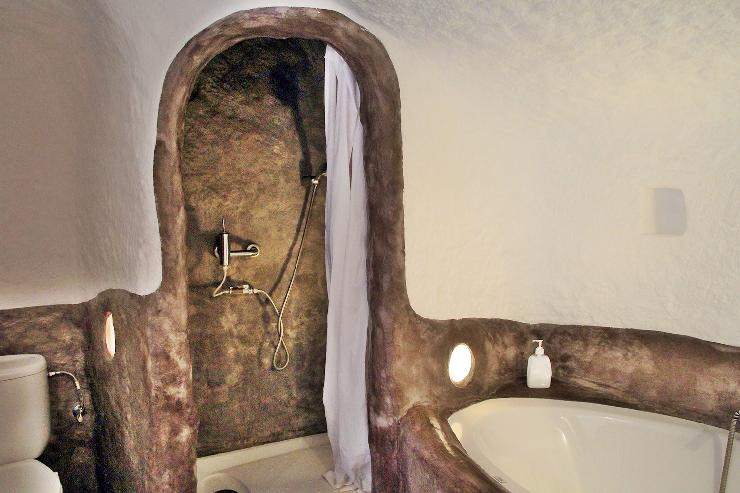 A Cave Bathroom