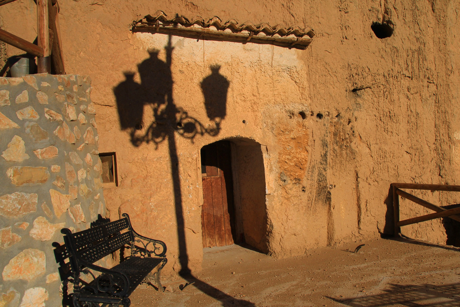 An Unrestored Cave House in Marchal
