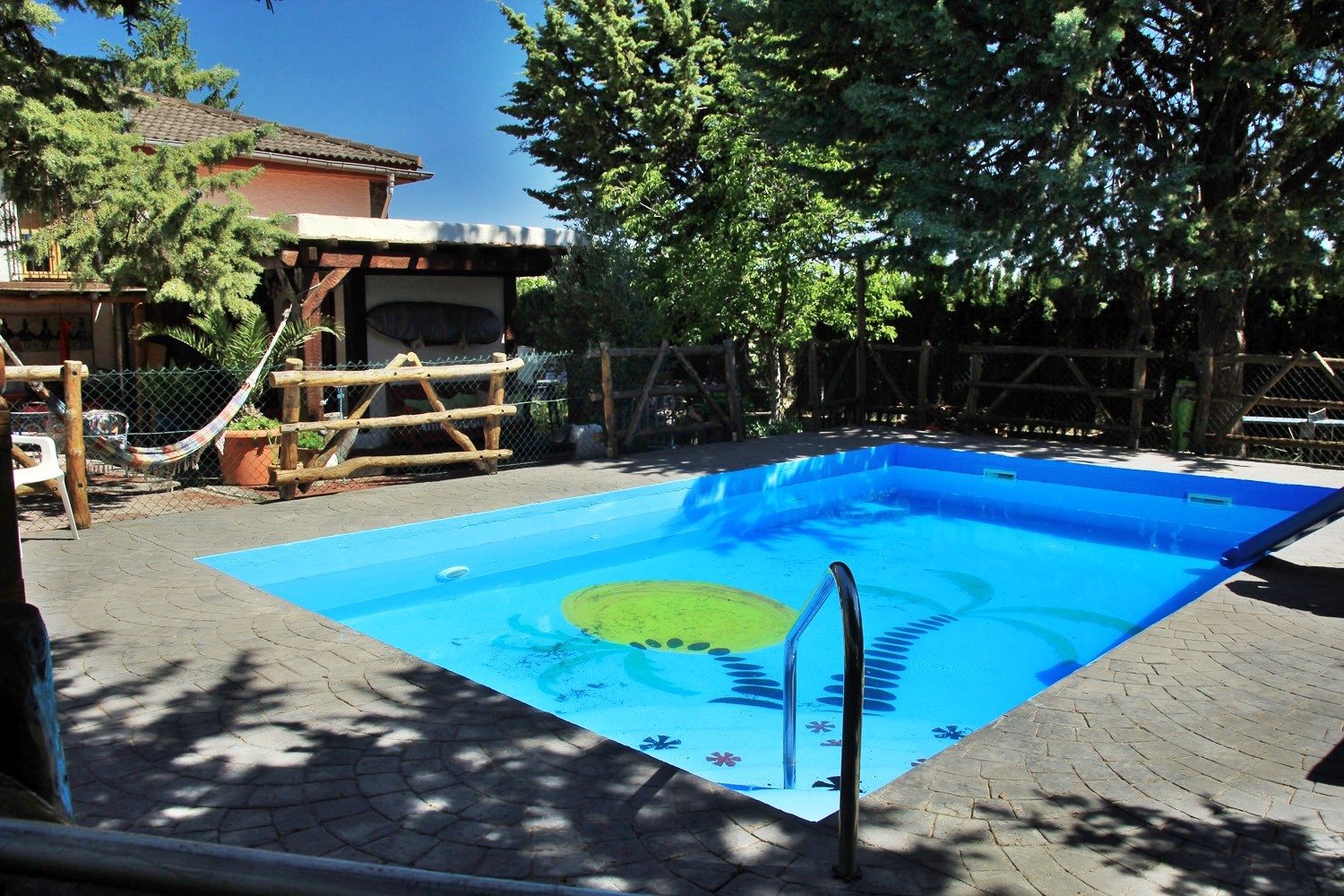 The swimming pool