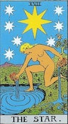 tarot card showing best soulmates for aquarius