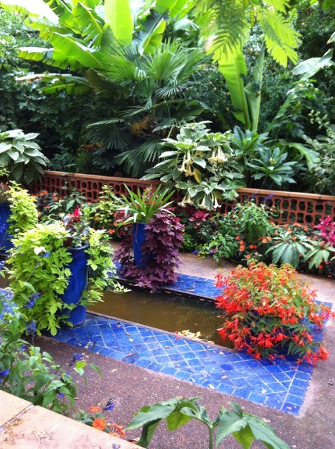 jardin mauresque à Cahors