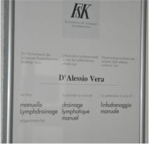 Diplom für manuelle Lymphdrainage