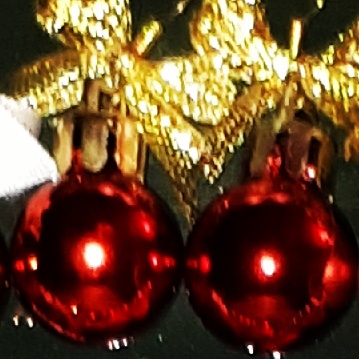 Weihnachtskugel Ohrringe