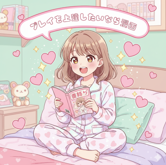 プレイをもっと上達したいなら漫画で勉強しよう！