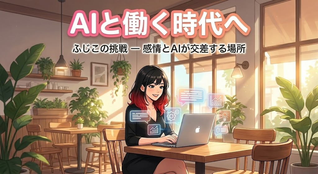 「感情を読む力」が、AI時代の武器になる。 ――ふじこが“風俗の現場”から“企業のAI指導者”へと進んだ理由