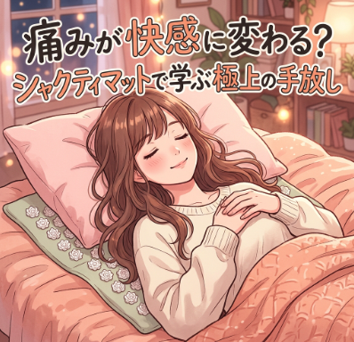 痛みが快感に変わる？シャクティマットで学ぶ「極上の手放し」