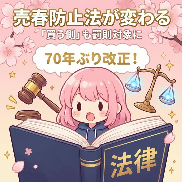 売春防止法が70年ぶり大改正へ──「買う側も罰則」で夜職女子の世界はどう変わる？