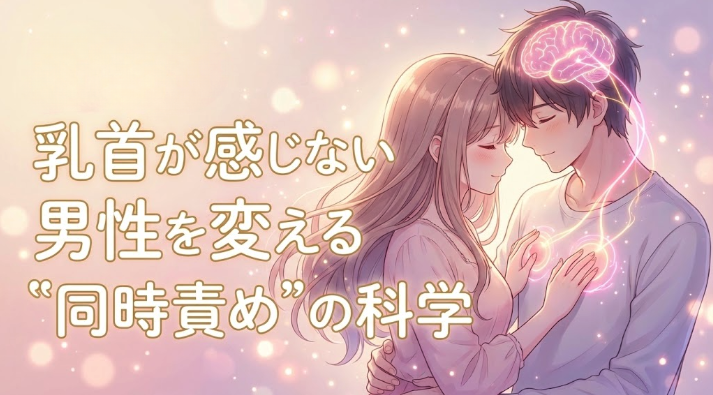 乳首が感じない男性を変える"同時責め"の科学