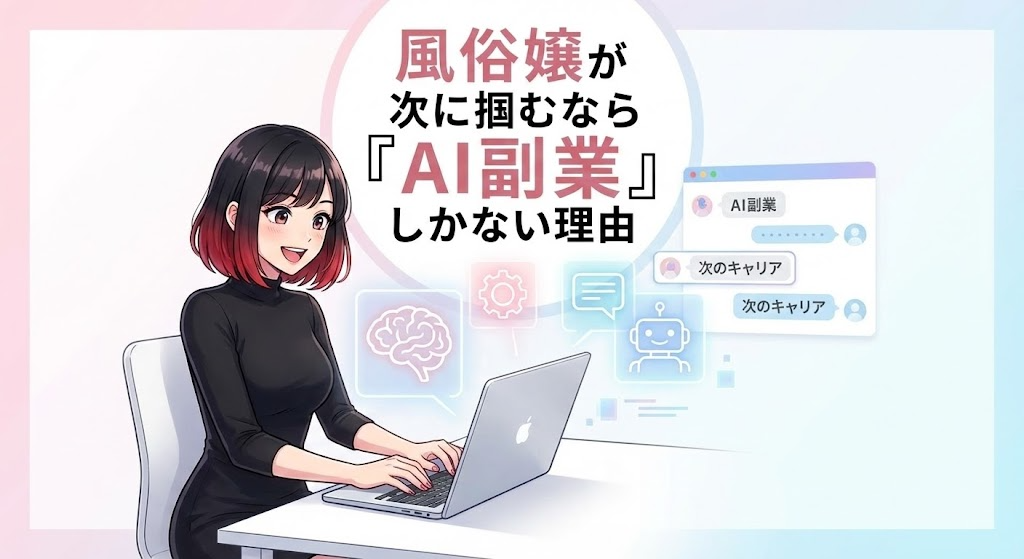 ふじこ的考察：風俗嬢が次に掴むなら「AI副業」しかない理由