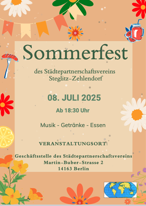 Einladung zum Sommerfest