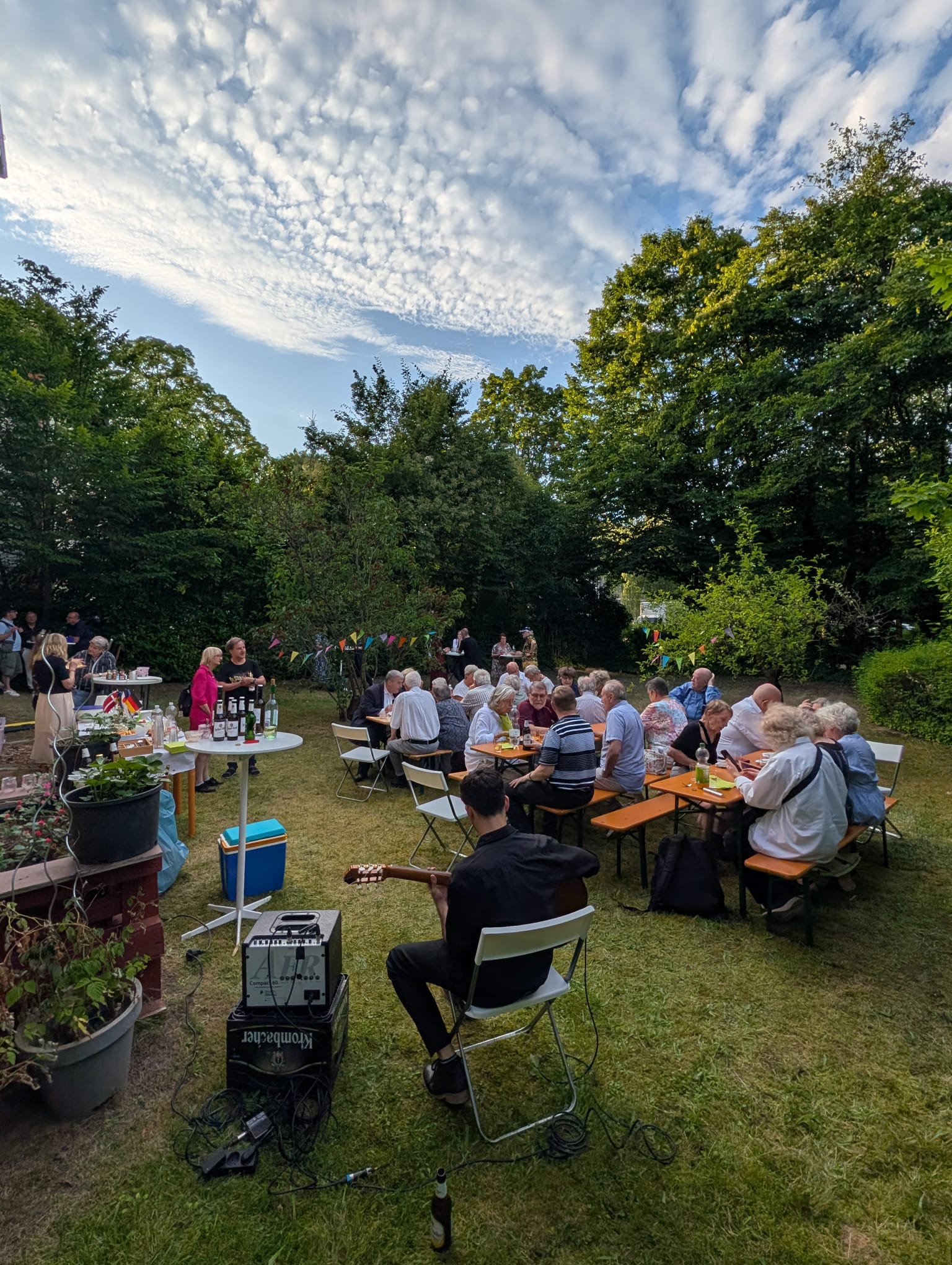 Auch das Wetter spielte mit.