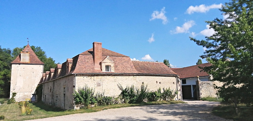 Der Gutshof in Biozat