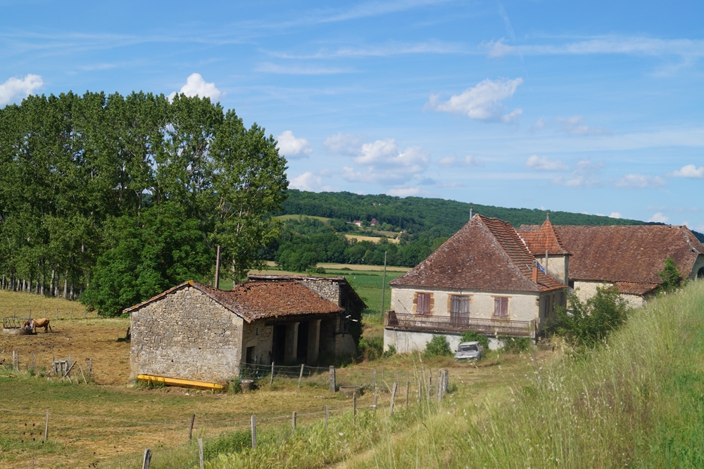 Bauernhof kurz vor Figeac