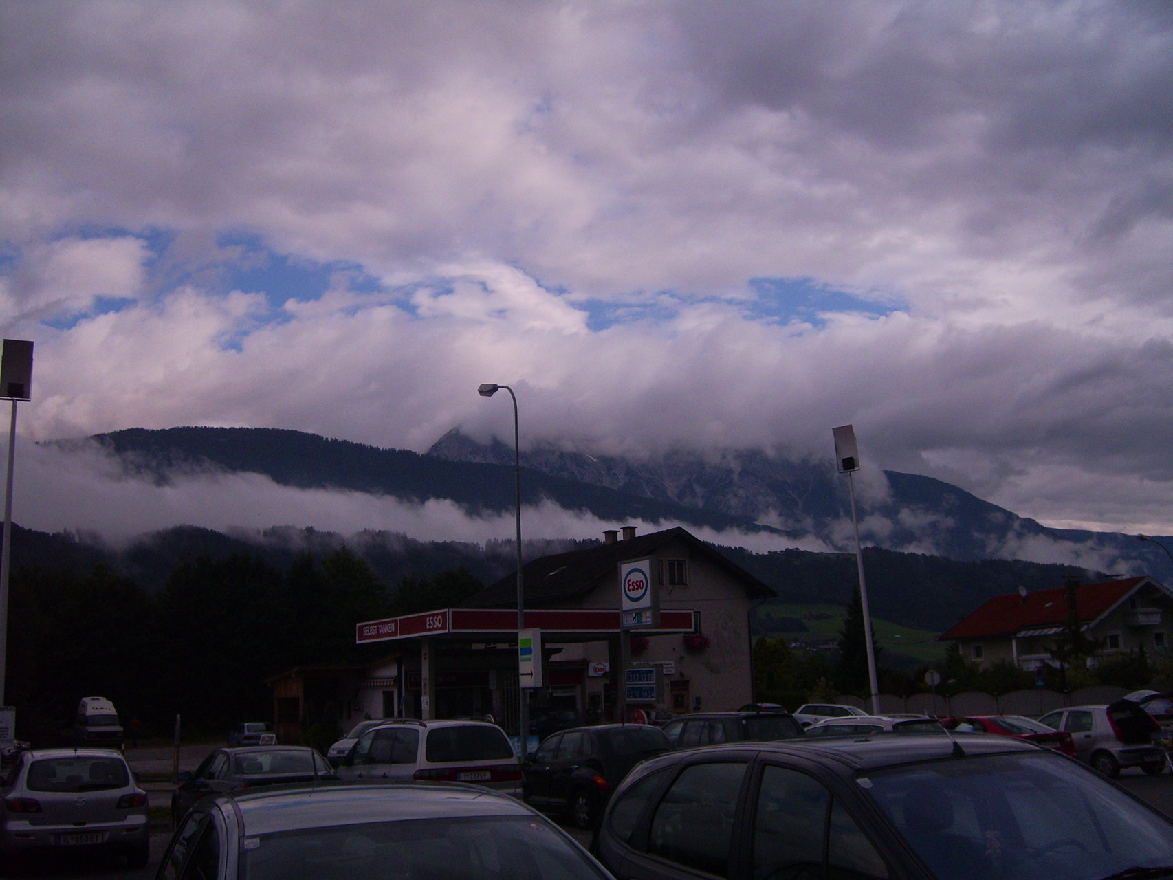 Wolken über dem Karwendel