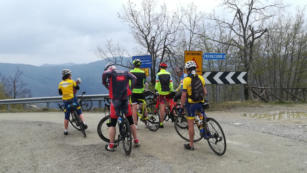 Passhöhe Passo Musto 860 Meter