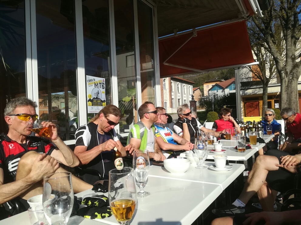 Abschluss an unserer Bar in Fratta