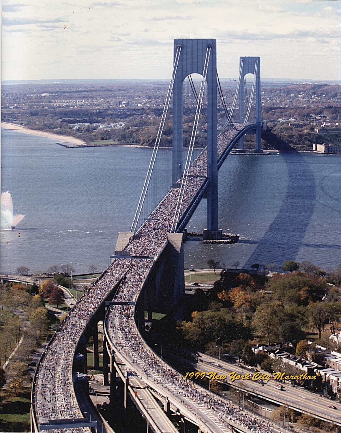 Startszene Verrazano Bridge