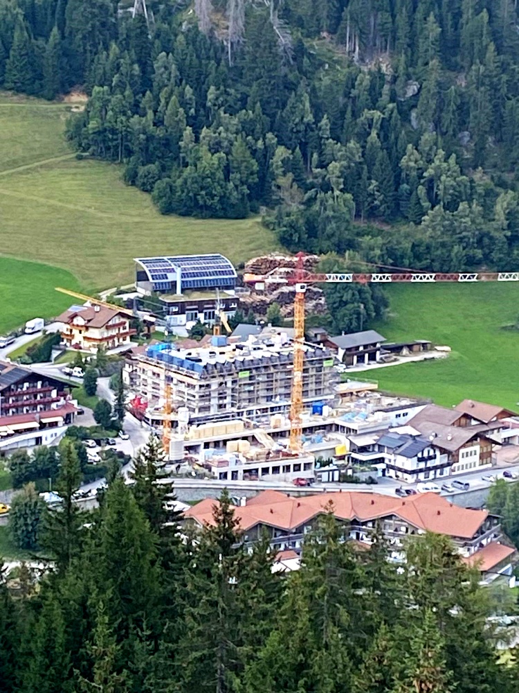 Baustelle Berghotel
