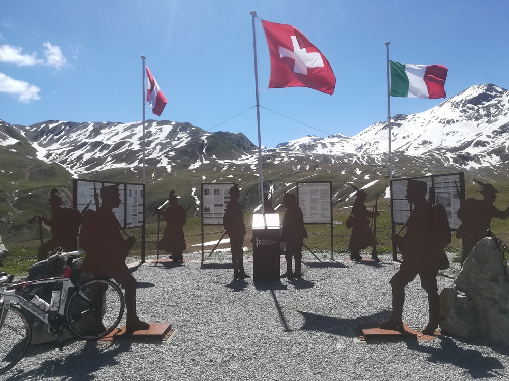 Gedenkstätte am Umbrailpass