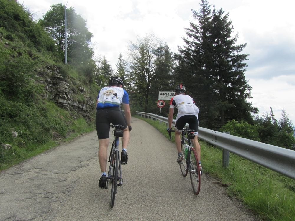 Auf dem Weg nach Anciolina