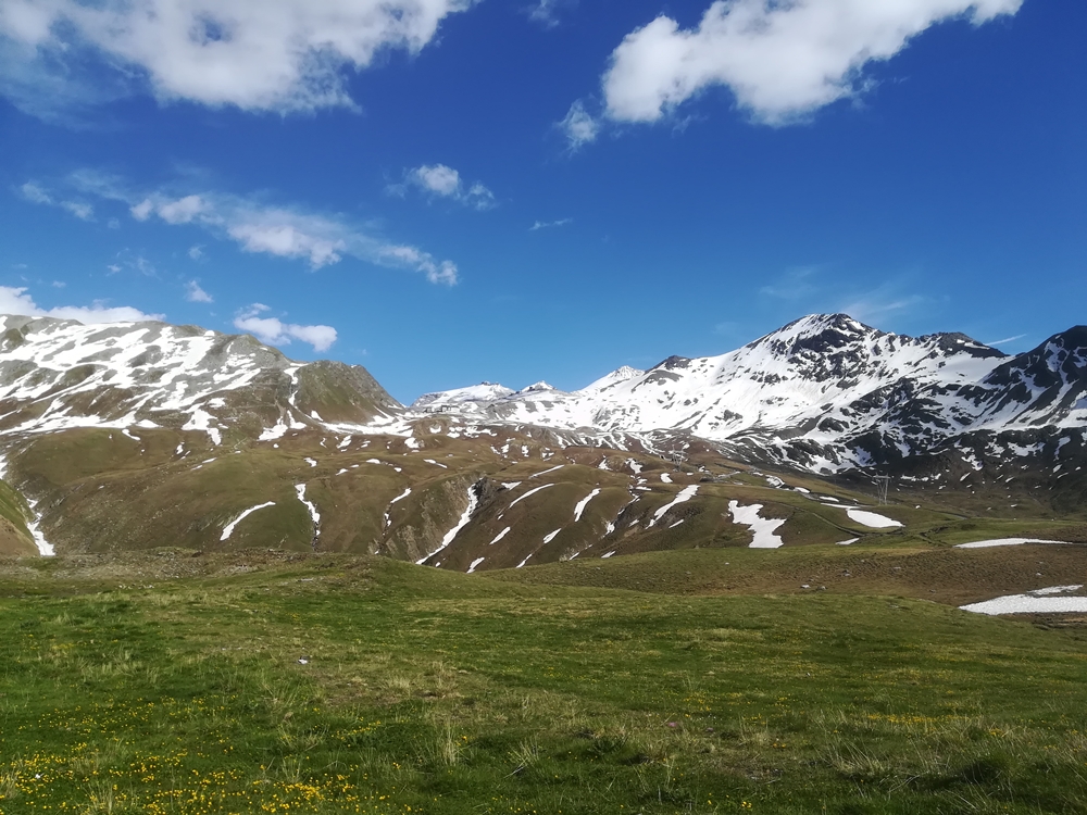 Blick auf's Stilfser Joch vom Umbrail