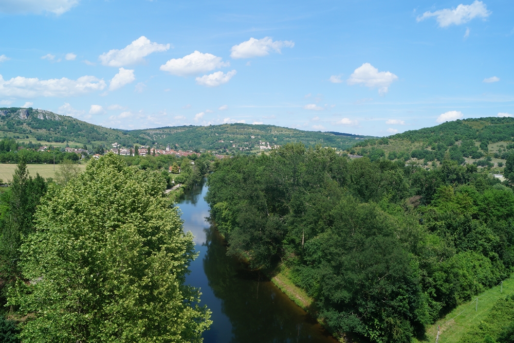 Fluss Lot bei Carjak 