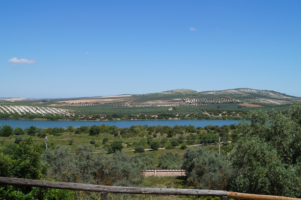 Stausee bei Aguilar de Frontera, leider nichts mit Baden