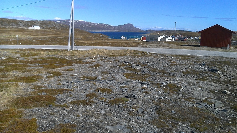 Blick von der Hütte auf die Bucht