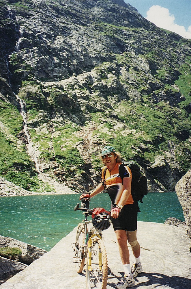 Stausee vor dem Tauernübergang