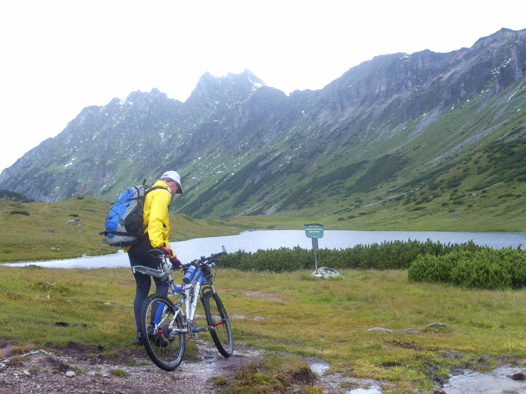 Der Obere See, ab hier geht's runter nach Radstadt