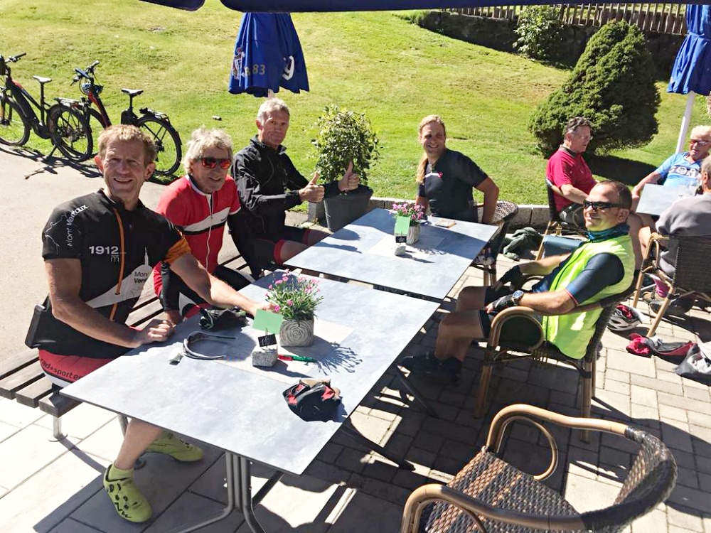 Rast am Berggasthof bei Hinterzarten