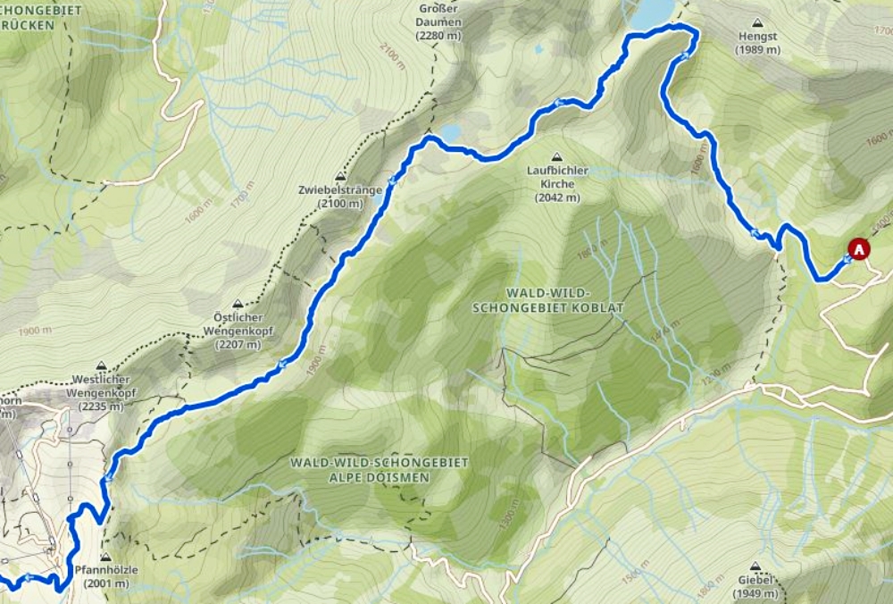 Schwarzenberg Hütte zur Nebelhorn - Bergstation / Edmund-Probst-Haus