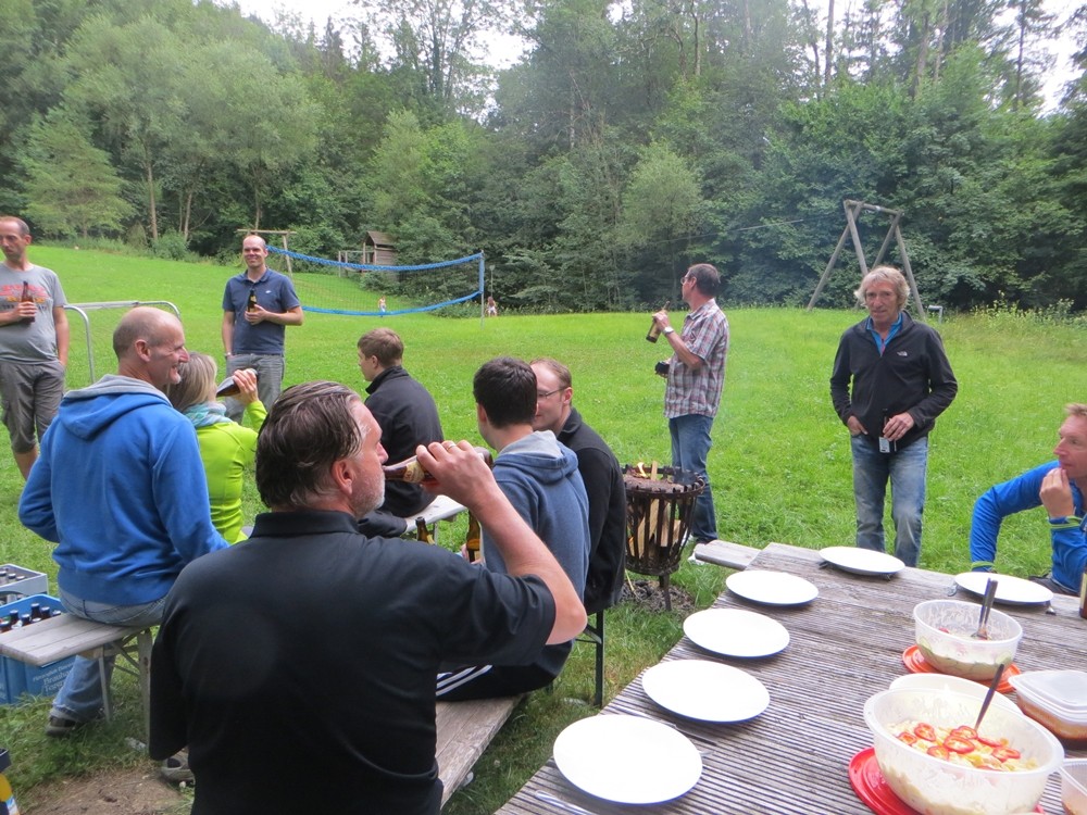 Vorbereitung zum Grillen