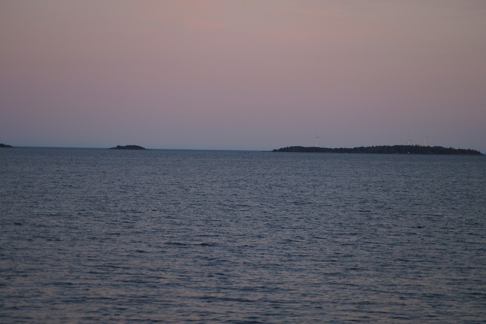 Vänern - See, 5520 qkm, ziemlich genau das 10-fache vom Bodensee