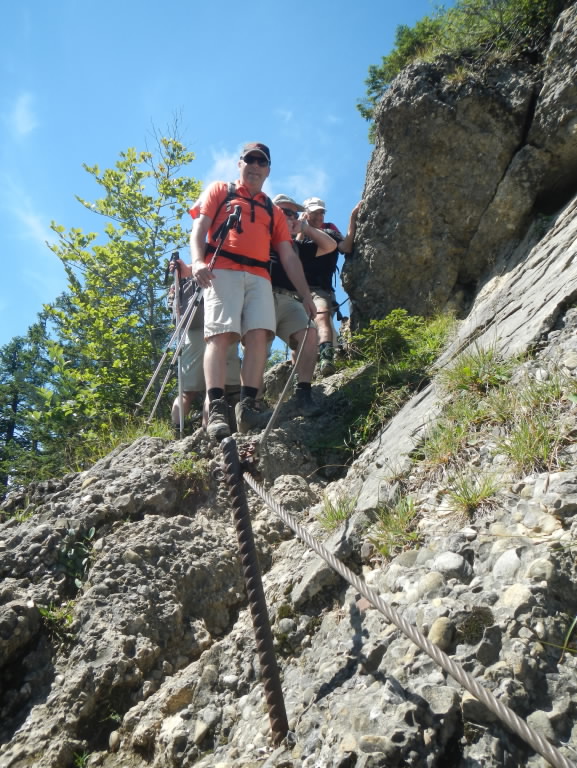 Auf dem Kamm in Richtung Hochgrat