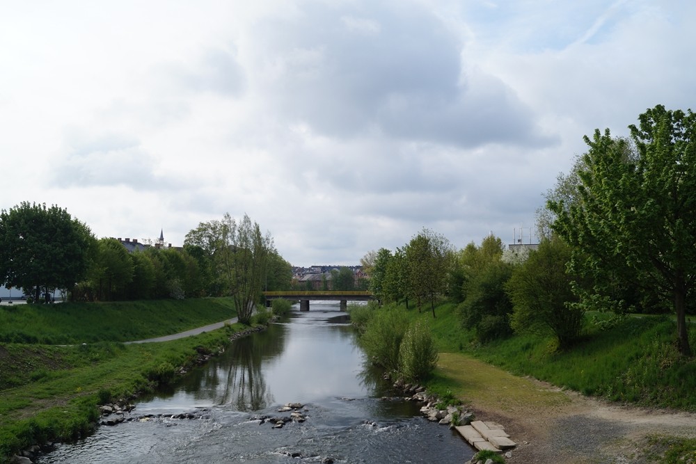 Die Saale in Hof