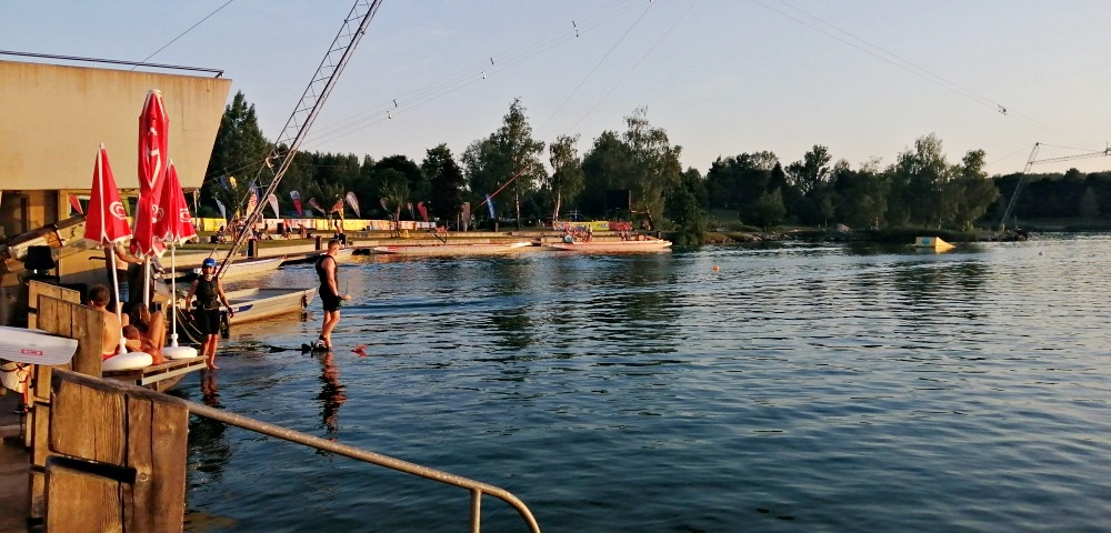 Am Campingplatz Ausee
