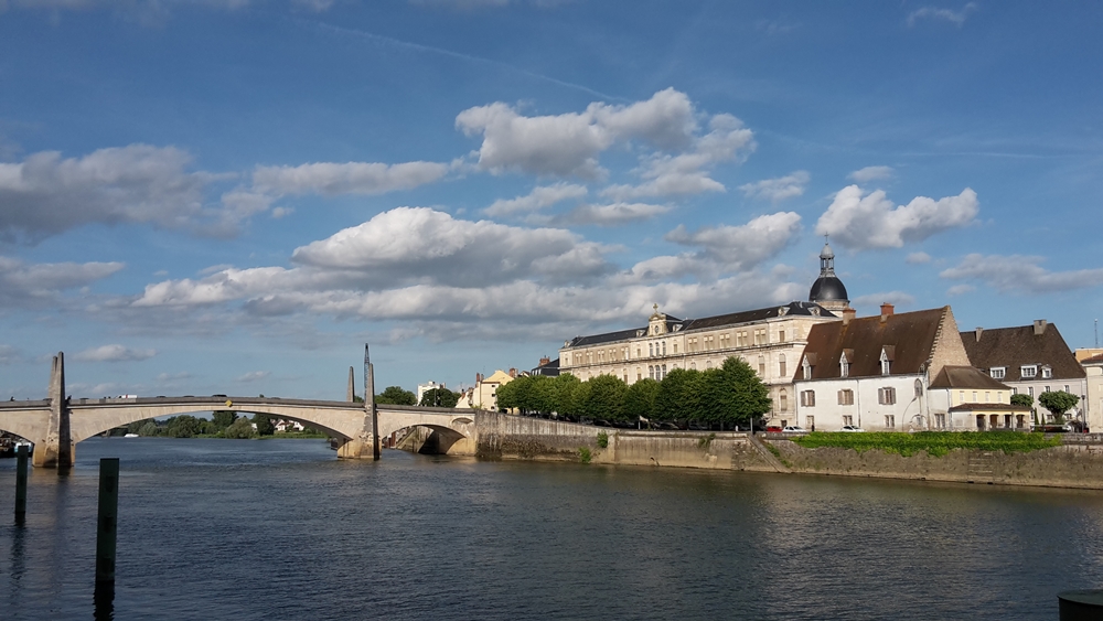 Insel in der Saone