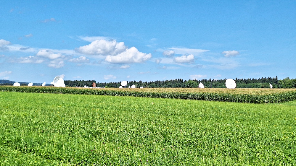 Radaranlage in der Nähe von Weilheim