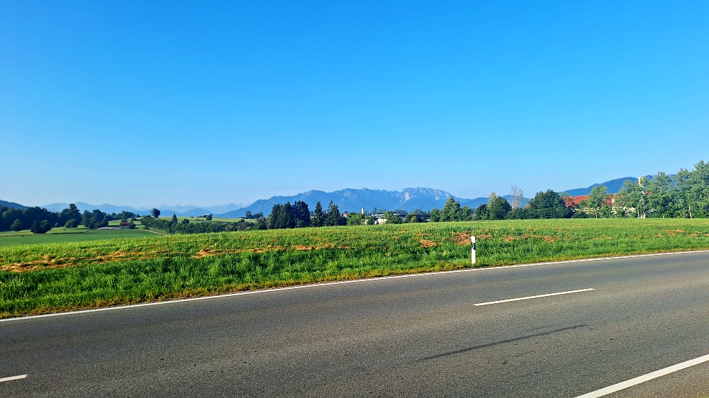 Blick in Richtung Lenggries