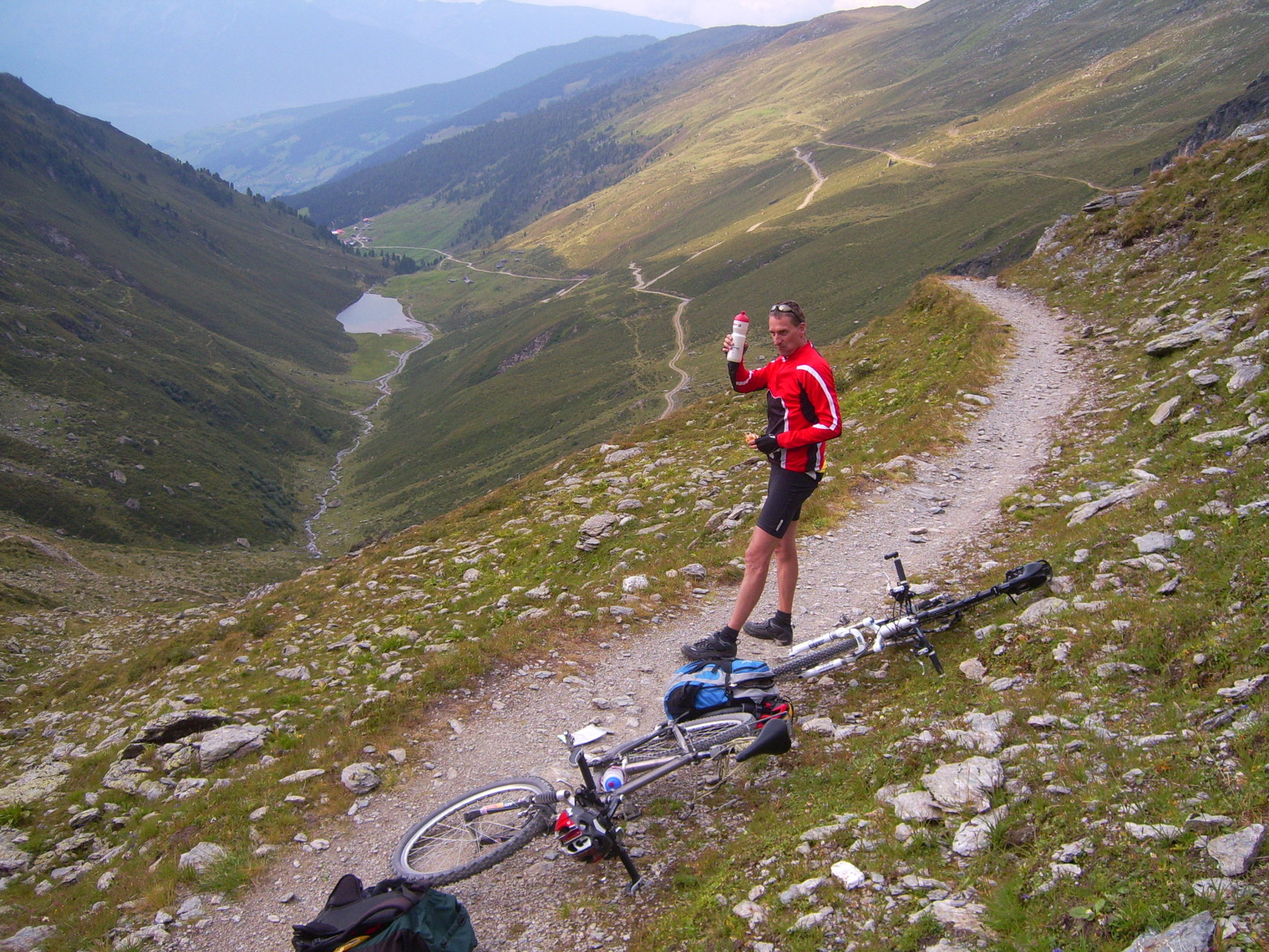 Geiseljoch - Übergang zum Inntal