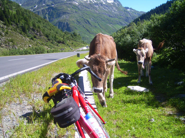 An der Silvretta - Hochalpenstraße kurz nach Galtür 