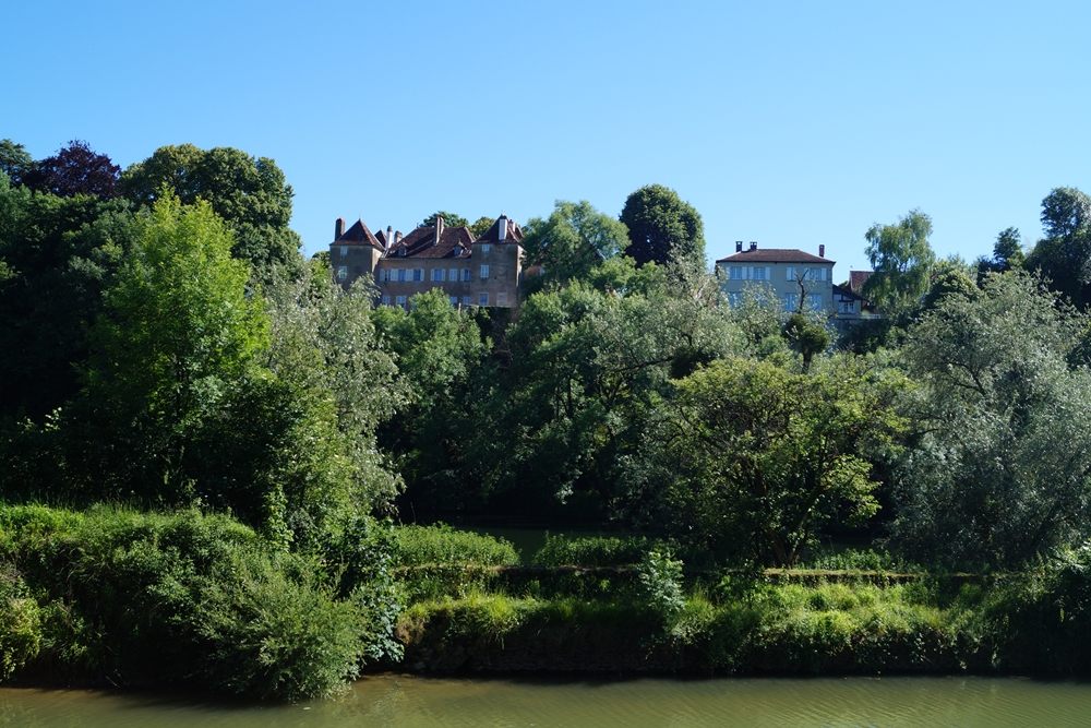 Am Doubs - Radweg, auch Eurovelo 6