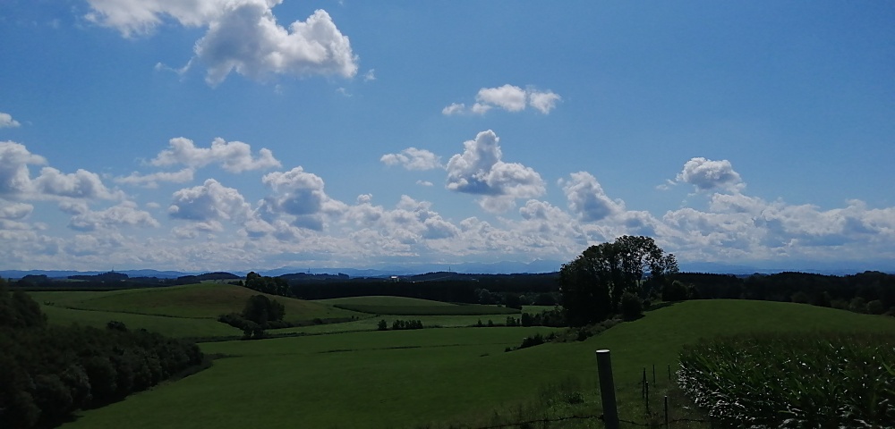 Weite Ausblicke im Allgäu
