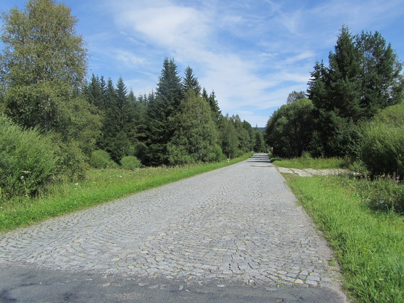 Kopfsteinplaster im Böhmerwald