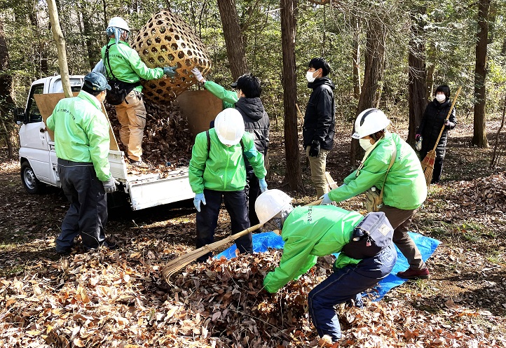 ⑮グリーンのメンバー（緑のトラスト会員）よく頑張ってます