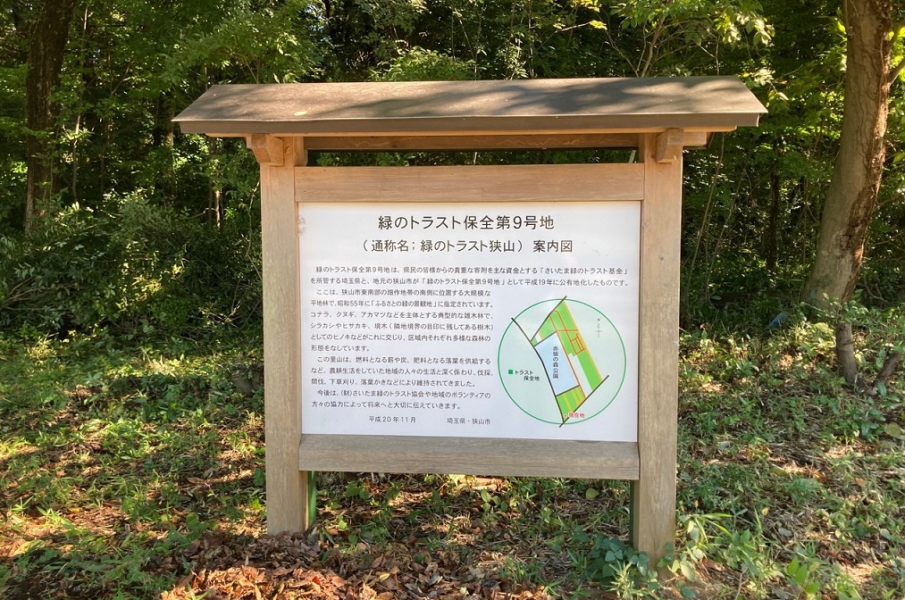 ⑩廃材を活用して作った案内板も立派に見えます