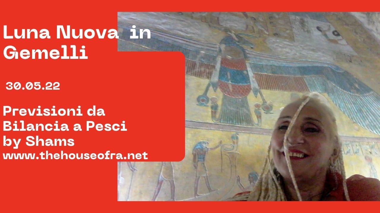 NEW MOON GEMINIS prevision from libra to fish